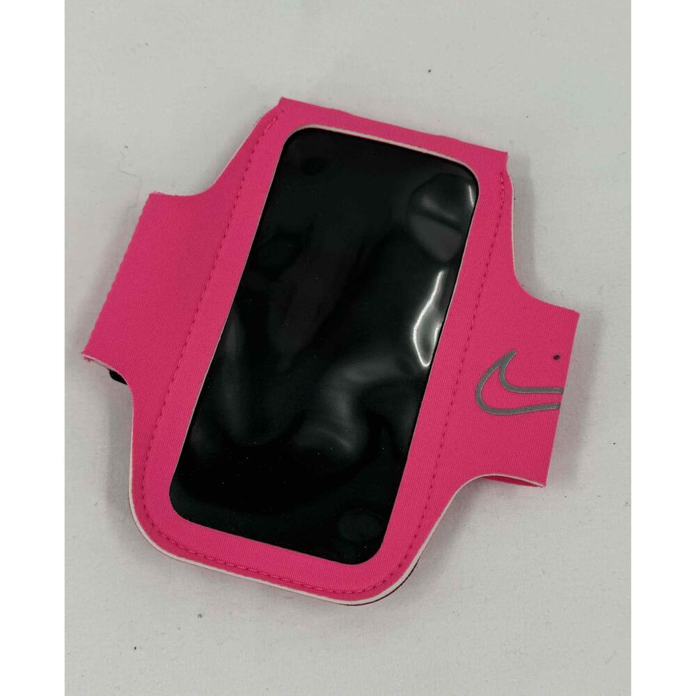 Nike Pink Clear Front Sport Armband‎ With Hook And Loop